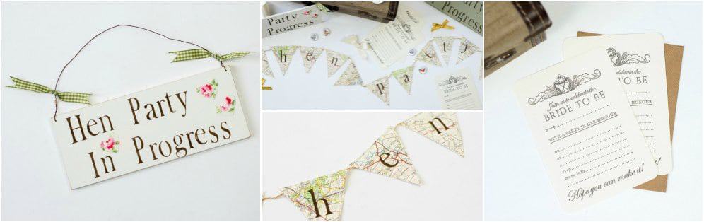 rustic hen party theme