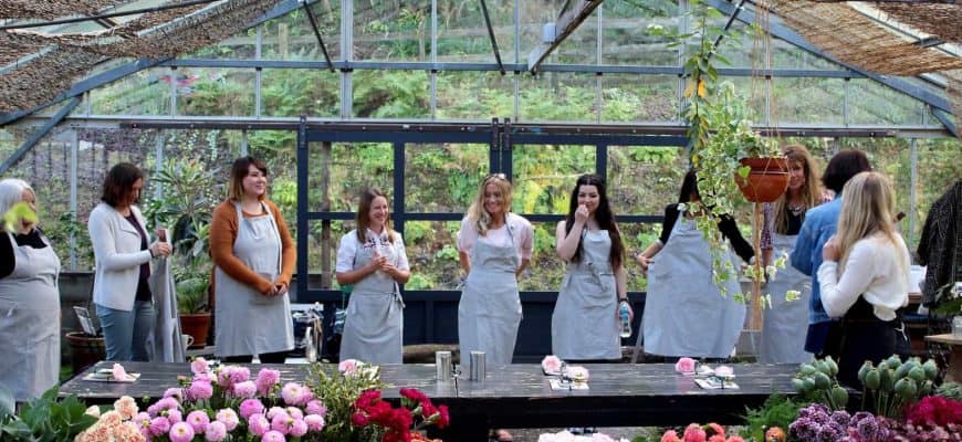 Flower Hen Parties in Devon and Manchester with the Kin