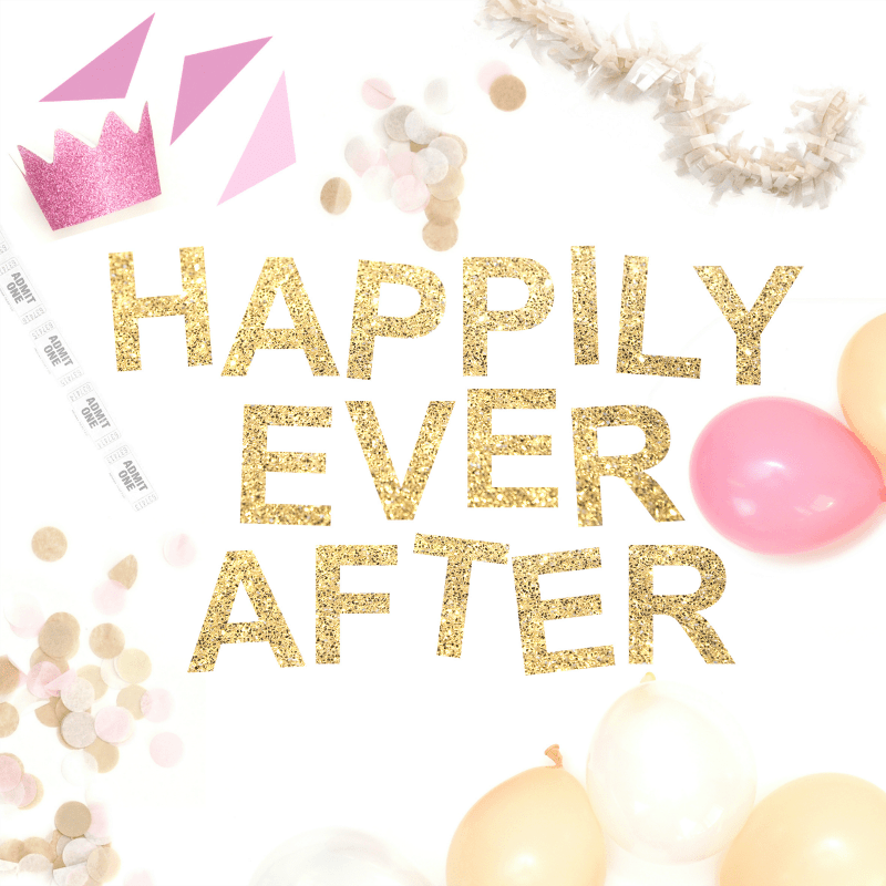 Happily Ever After Hen Party Bunting