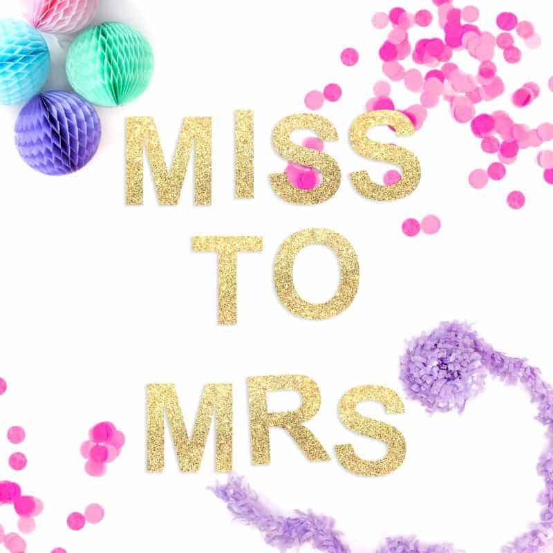 Miss To Mrs Hen Party Bunting