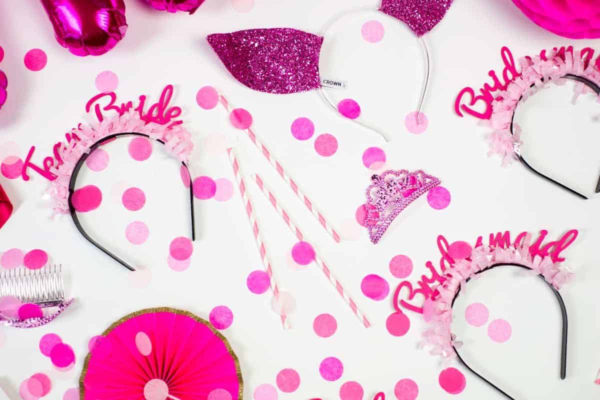 Pink Hen Party Accessories And Where To Buy Them For A Classy Pink Hen Party Theme