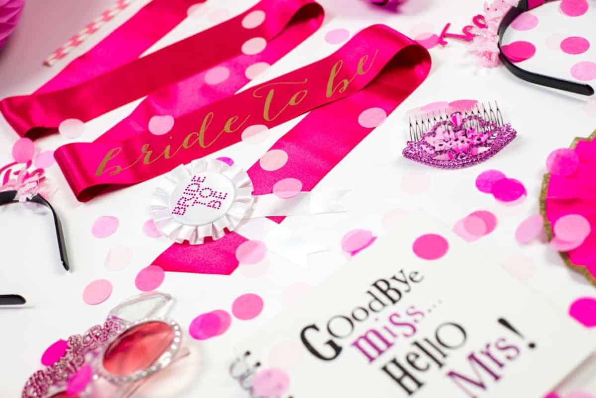 Pink Hen Party Accessories And Where To Buy Them For A Classy Pink Hen Party Theme