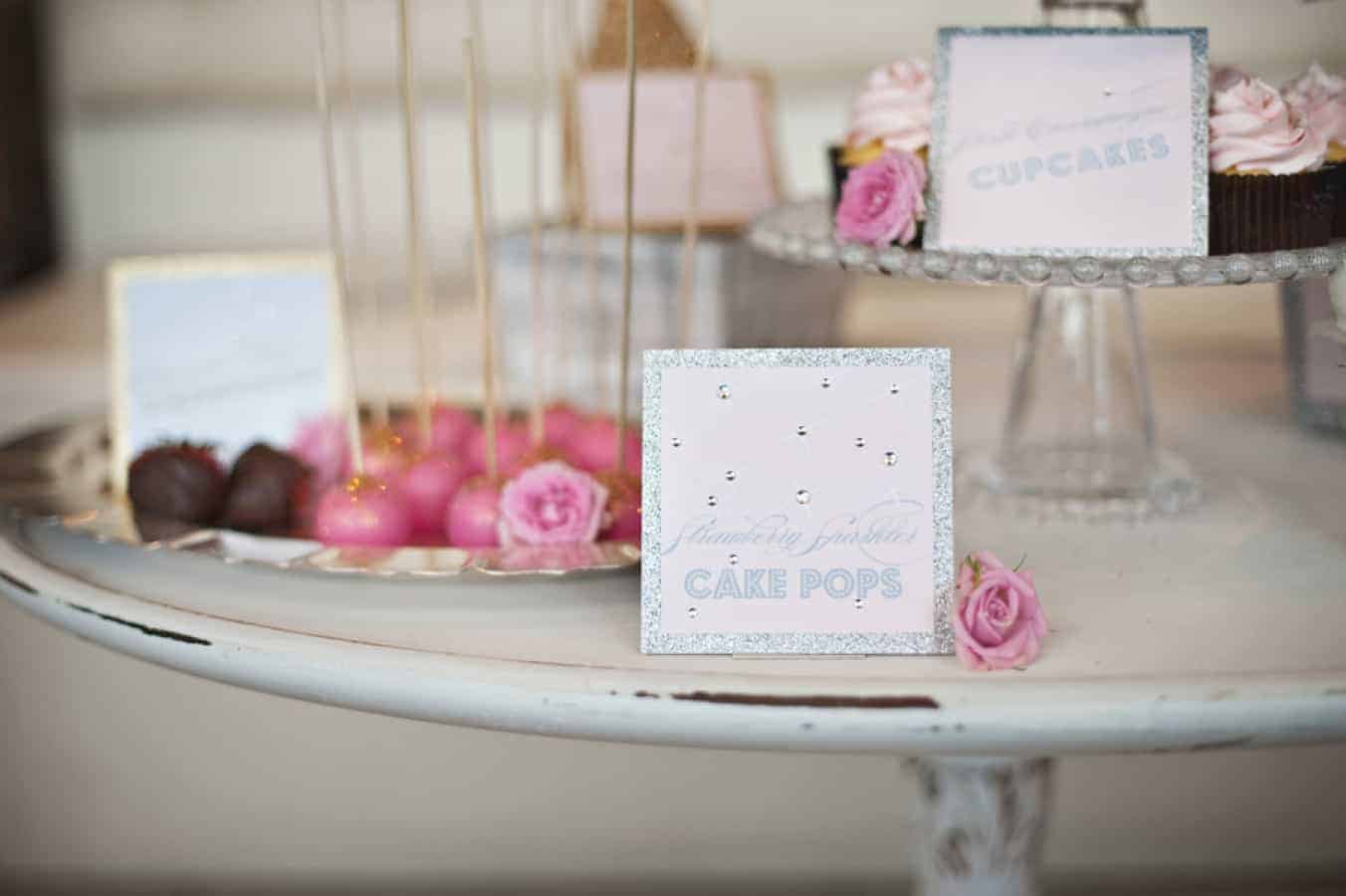 Learn how to host a gold and glittery hen party!