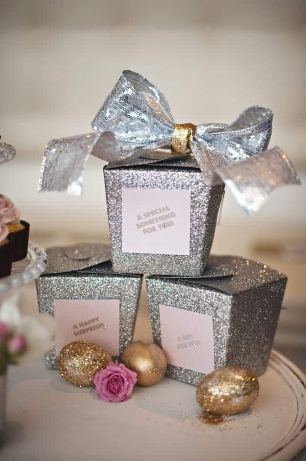 Learn how to host a gold and glittery hen party!