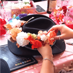 Flower Crown Hen Parties in London & Nationwide | Glam Hatters