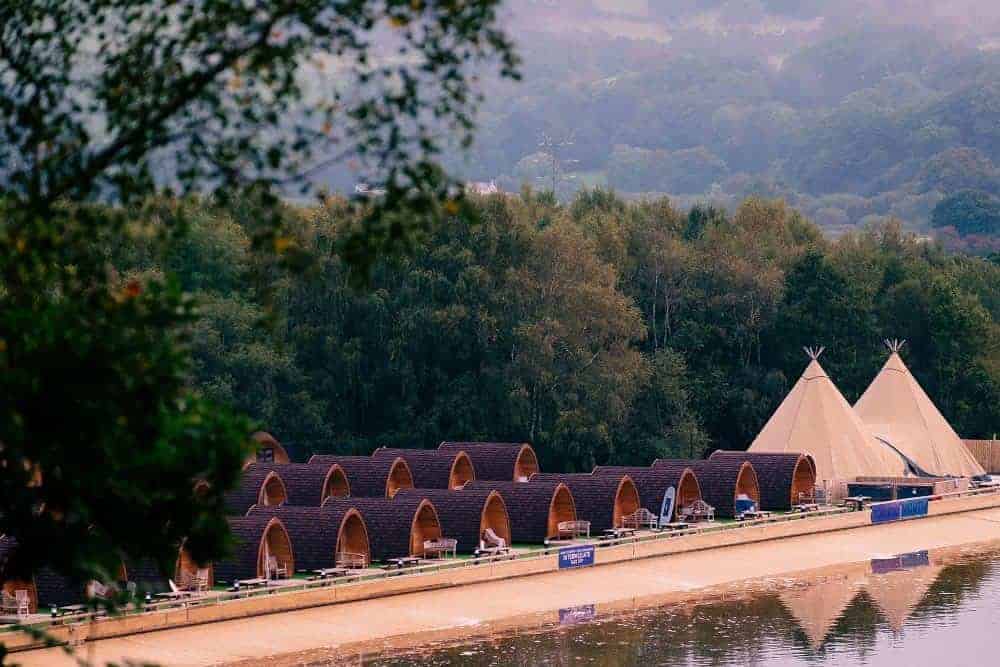 glamping hen party north wales
