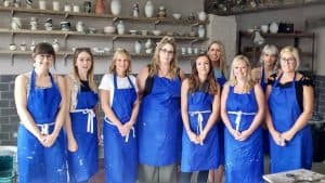 pottery hen party workshop Hen Do Activities