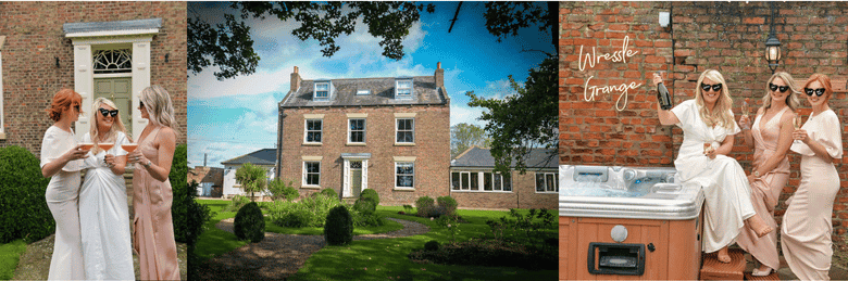 luxury yorkshire hen party house hot tub