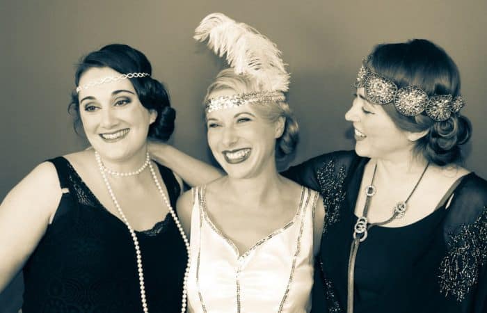 vintage hen party in Brighton
