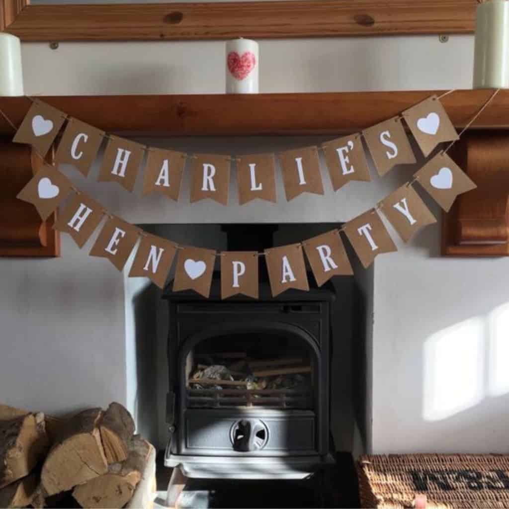 cotswold hen party bunting