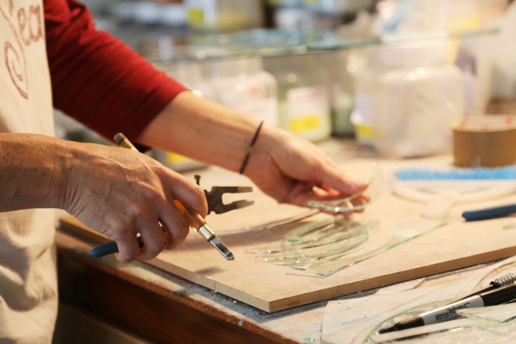 Fused Glass Hen Parties In Cornwall