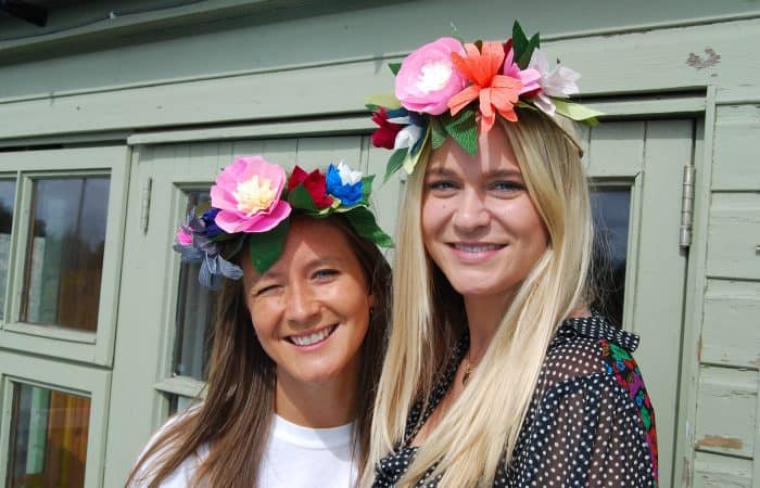 flower crown hen parties in Cardiff