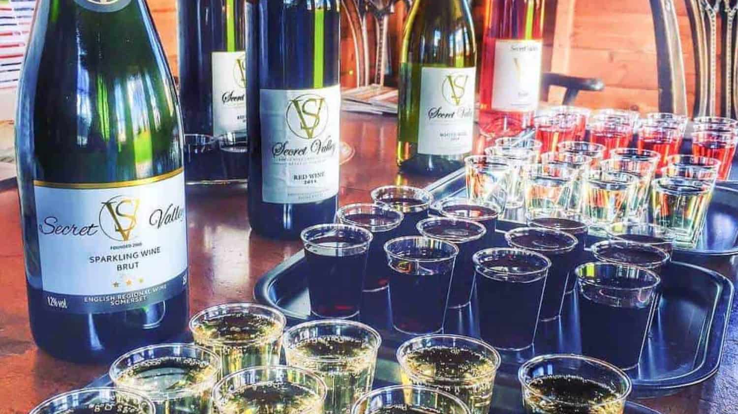 Vineyard Glamping wine In The UK