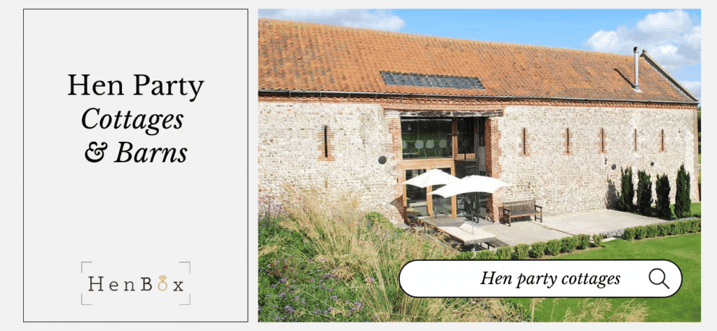 hen party cottages barns