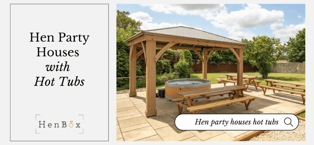 hen party houses hot tubs