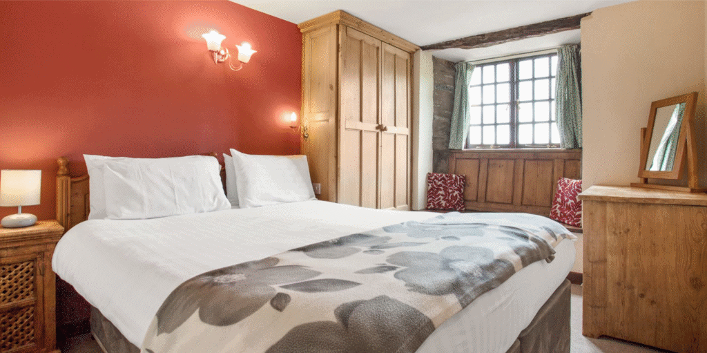 lake district hen party cottage bedroom