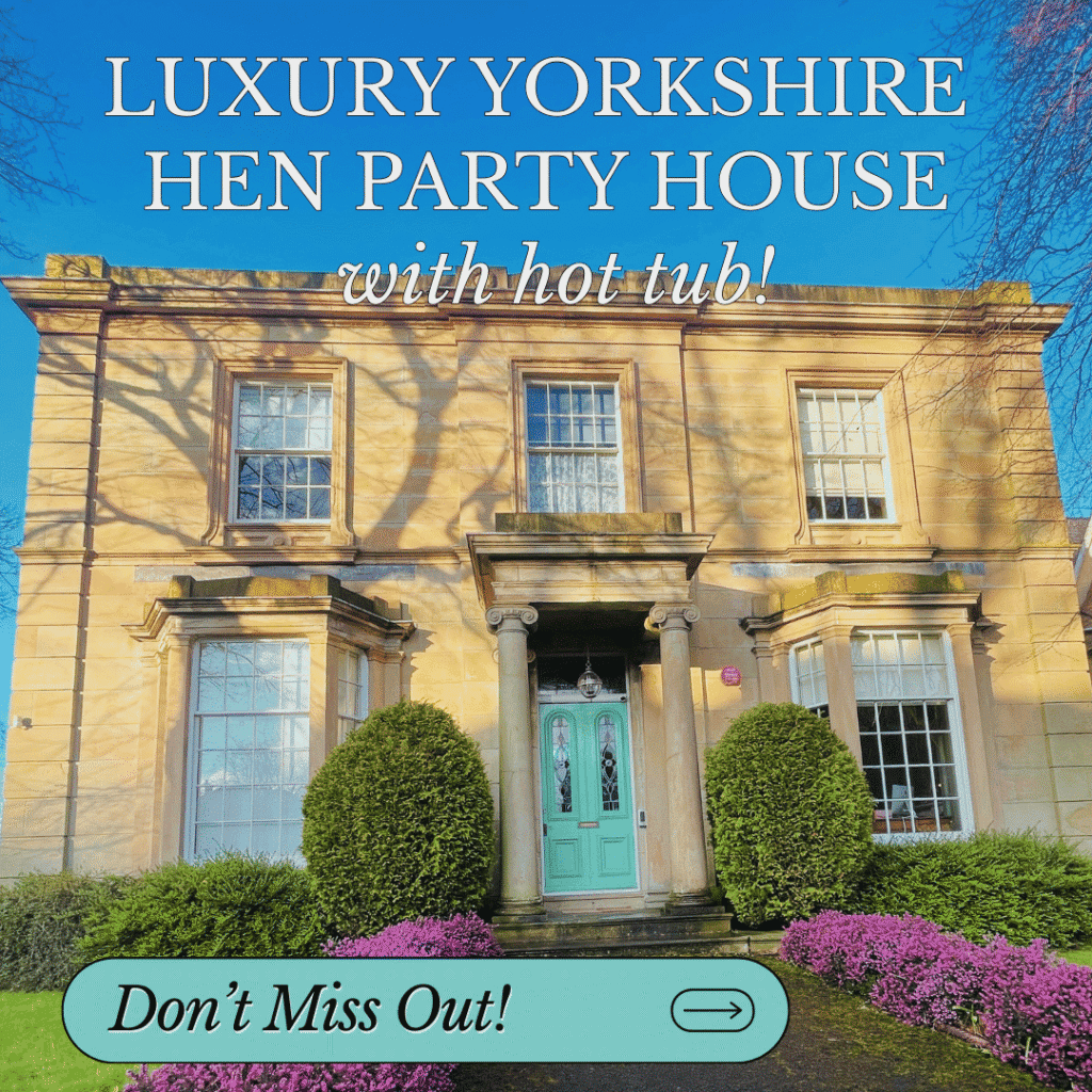Book This Beautiful Yorkshire Hen Party House Today!