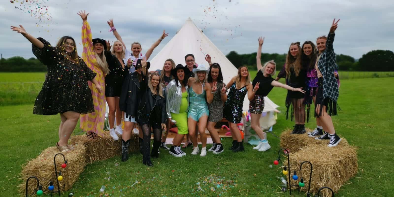 Fen parties glamping hen parties in Lincoln
