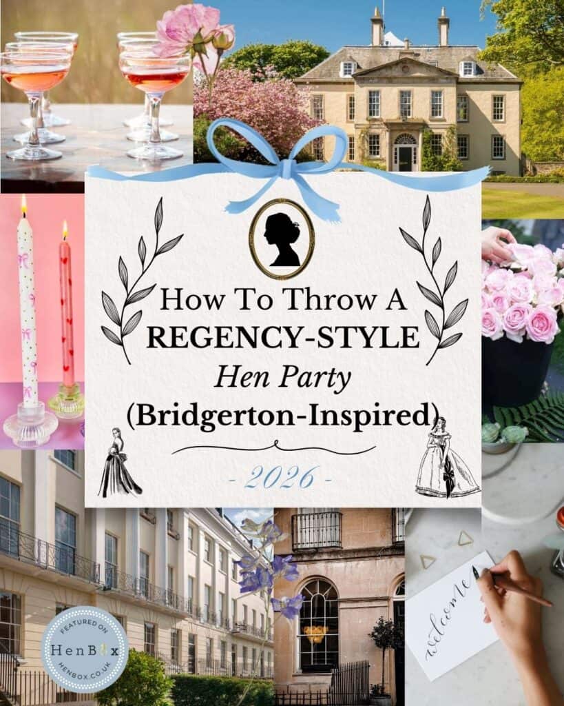 bridgerton-inspired hen party