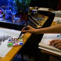 Still Life Drawing Hen Parties in London – The Mark Makers