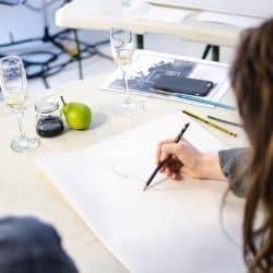 Still Life Drawing Hen Parties in London – The Mark Makers
