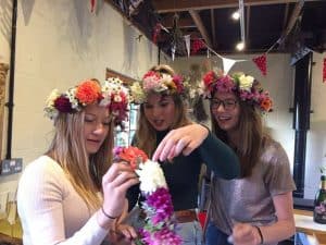 Flower Crown Hen Parties In Cambridge