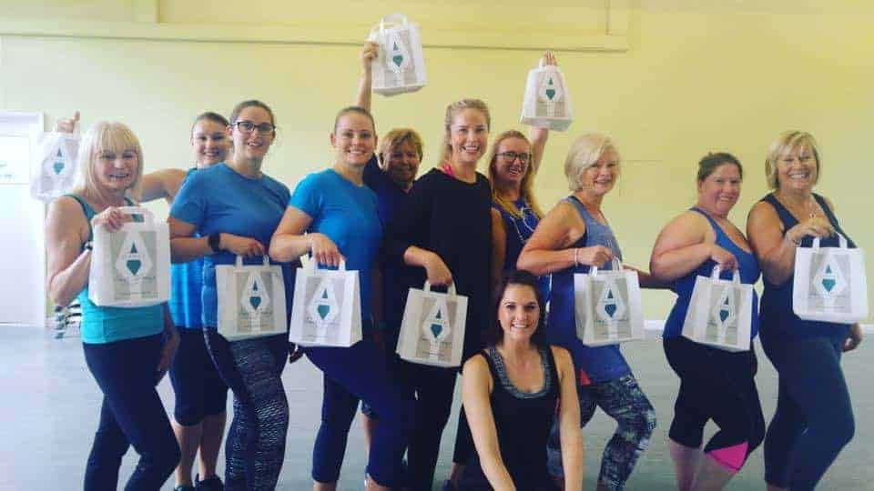 vintage hen party dance bath